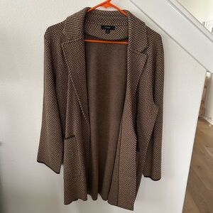 JCREW tan sweater cardigan